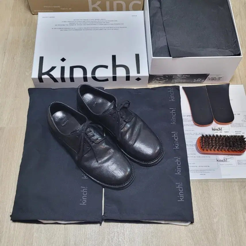 [BUNJANG] Kinch 649 Horse Leather Derby Shoes / [265] 킨치 649 말가죽 더비