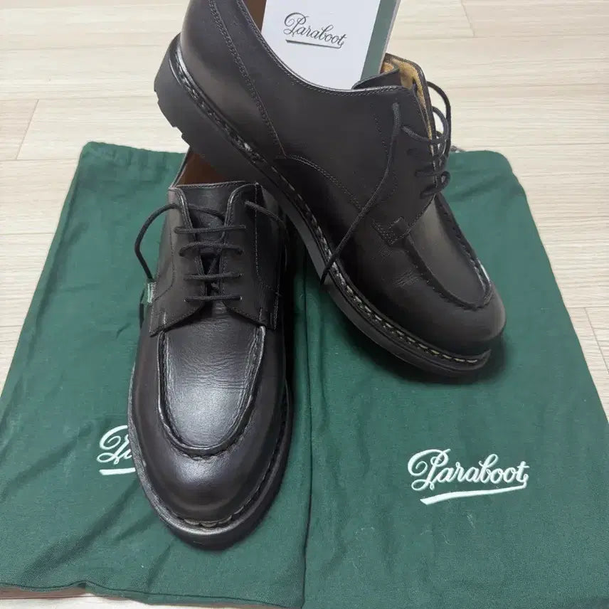 [BUNJANG] Paraboot Chambord Black Calfskin Leather Shoes UK9 / 파라부트 샴보드 블랙 (UK9/ 280mm) (미착용 새상품)