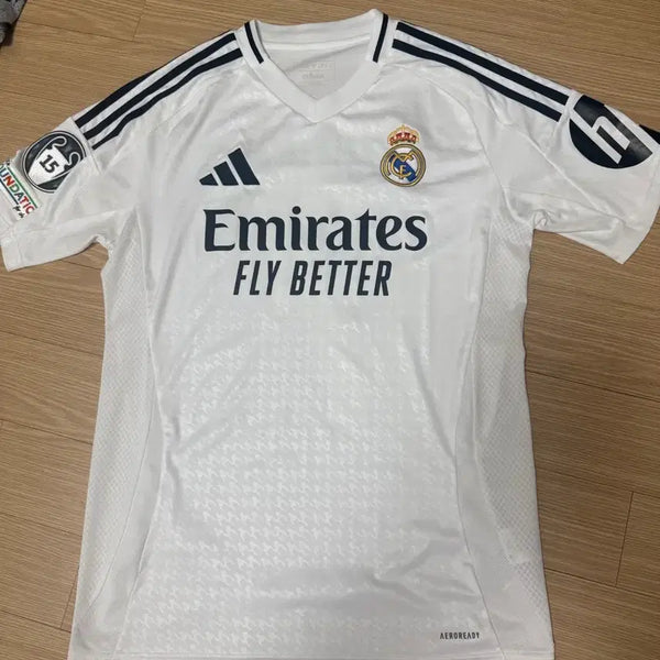 [BUNJANG] Real Madrid Football Jersey - Full Sleeve Marking / 레알마드리드 유니폼