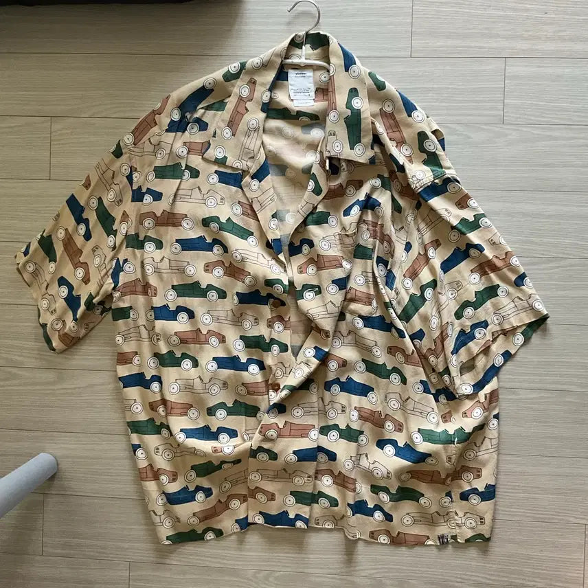 [BUNJANG] Bizbeam Motorcycle Pattern Shirt / 비즈빔 모터사이클 셔츠 1