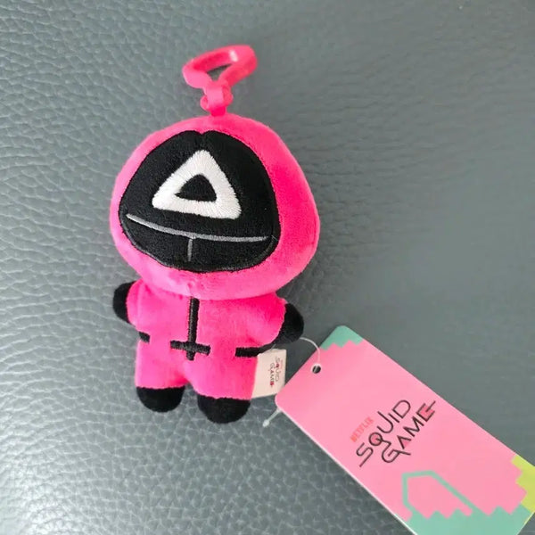 [BUNJANG] Squid Game Pink Doll with Keychain / (새상품) 오징어게임 인형 Squid Game