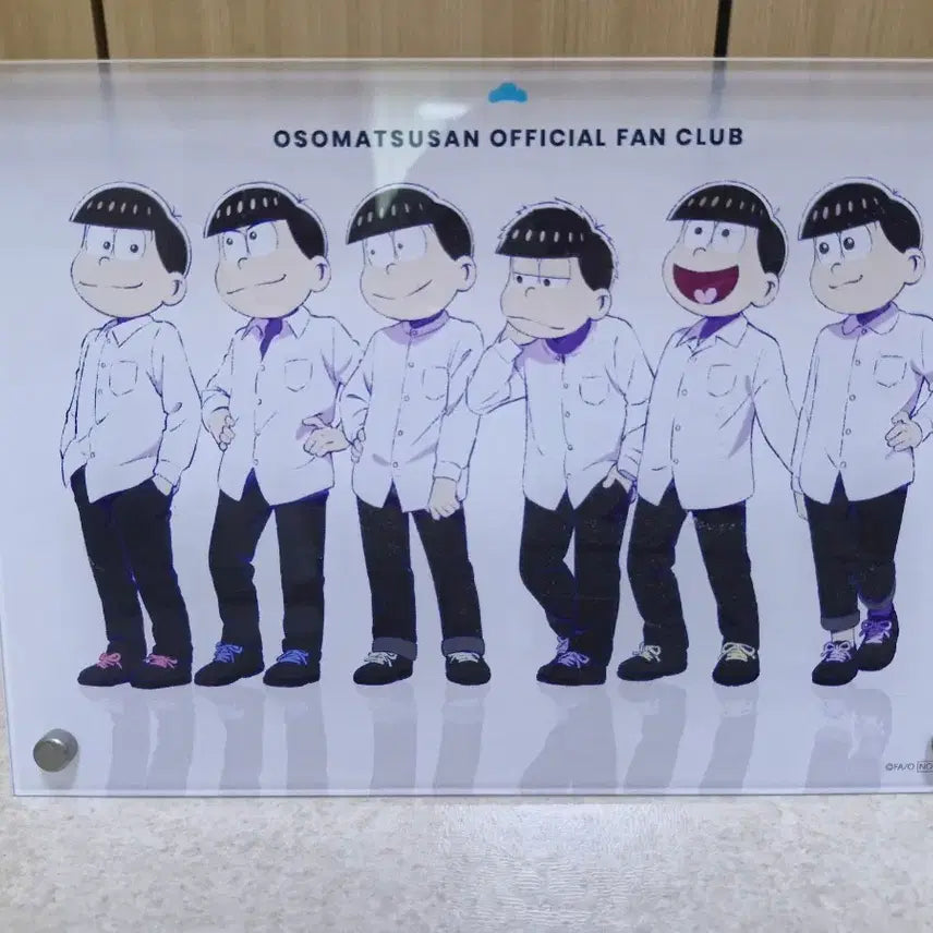 [BUNJANG] Osomatsusan Official Fan Club Acrylic Stand / 오소마츠상 공식 팬클럽 아크릴 스탠드
