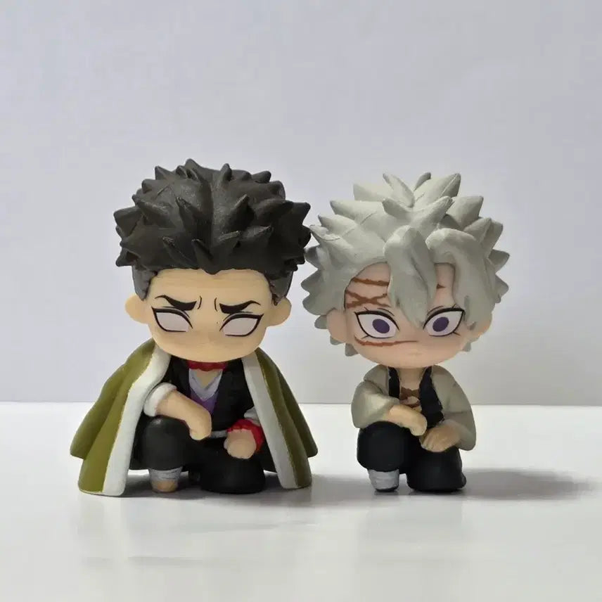 [BUNJANG] Demon Slayer Sanemi & Gyomei Suwarasetai Figures Bundle Set / 귀멸의칼날 사네미 교메이 스와라세타이 피규어 일괄