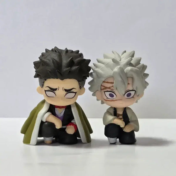 [BUNJANG] Demon Slayer Sanemi & Gyomei Suwarasetai Figures Bundle Set / 귀멸의칼날 사네미 교메이 스와라세타이 피규어 일괄