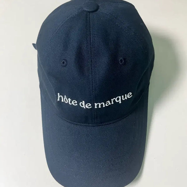 [BUNJANG] Nomellat French Ball Cap Deep Navy / 노멜렛 프렌치 볼캡 딥네이비