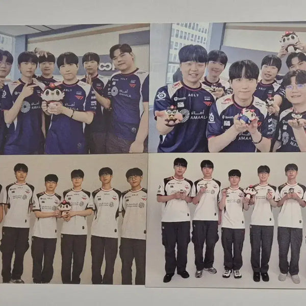 [BUNJANG] T1 Esports Valorant Overwatch Player Postcard Set / T1 티원 아티 돌잡이 생카 발로란트 오버워치 축하엽서 판매
