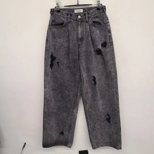 [BUNJANG] Pulse 26 Inch Washed Denim Pants / [26 inch] Pulse 워싱 데님 팬츠 청바지
