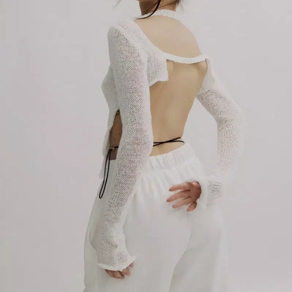 [BUNJANG] Three Times Asymmetric Knit Top Black / 새상품 쓰리타임즈 threetimes 에이시메트릭 니트 탑 블랙