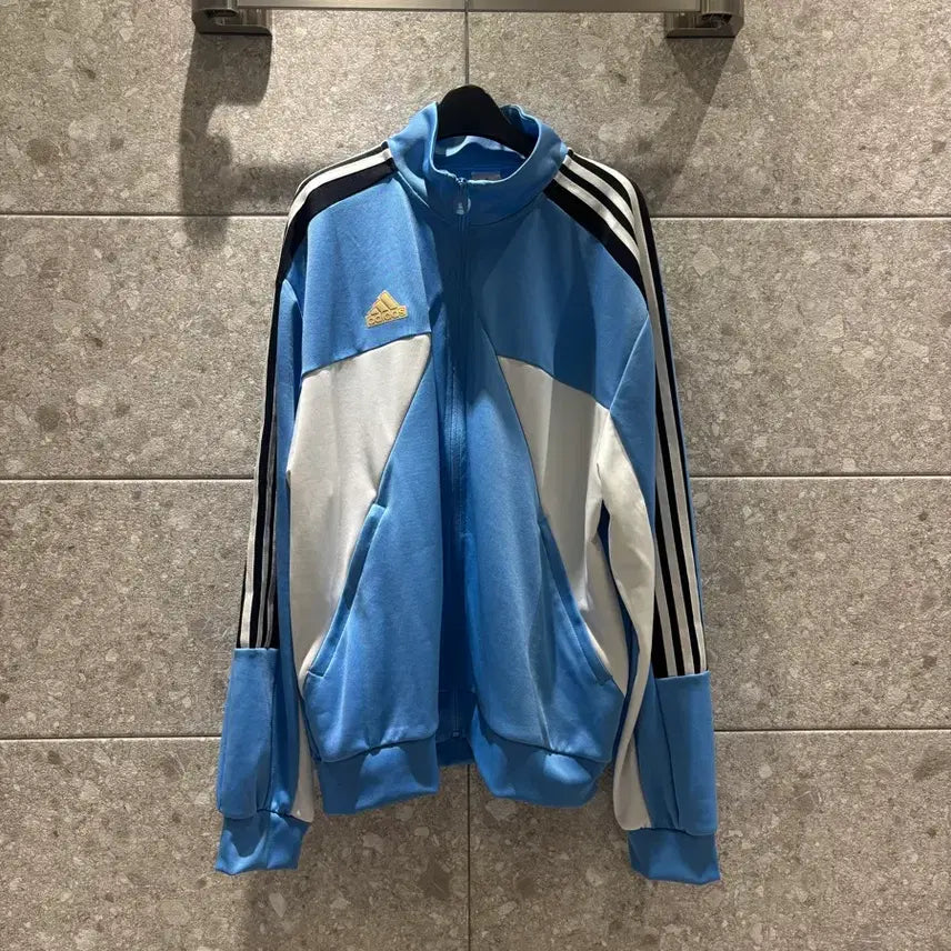 [BUNJANG] Adidas Sky Blue Jersey Size L / [L사이즈/새상품급] 아디다스 스카이블루 져지