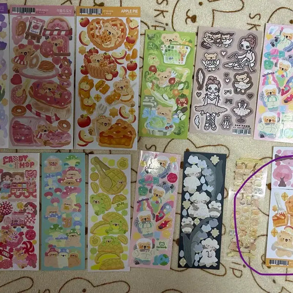 [BUNJANG] Sommong Seal Sticker Bundle Set / 솜몽 씰스티커 일괄 판매합니다