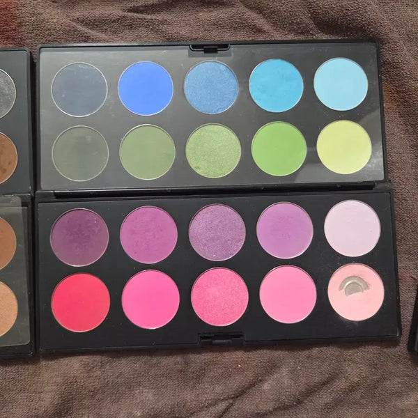[BUNJANG] Makeup Practical Exam Kit Brushes, Shadow Palette, Lip Palette, Foundation / 메이크업 미용 실기재료 붓 셰도우 립 파레트 파데 판매