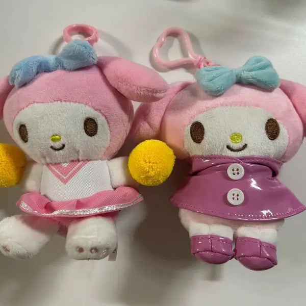 [BUNJANG] My Melody Doll Keyring Bundle Set / 2개일괄)마이멜로디 인형 키링