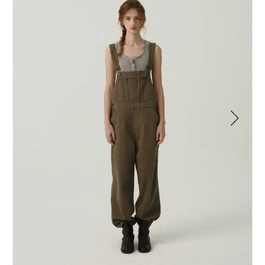 [BUNJANG] The Barnet Farmer's Cotton Overall Khaki / 더바넷  Farmer's Cotton Overall 카키