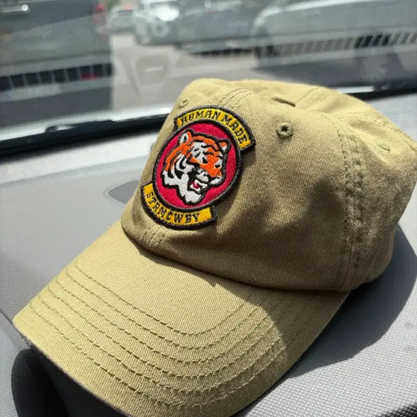 [BUNJANG] Human Made Tiger Ball Cap Hat / 휴먼메이드 타이거 볼캡 모자