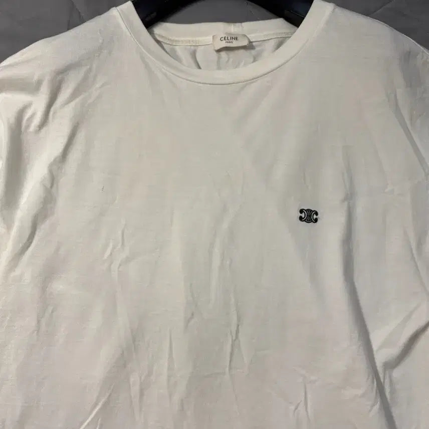 [BUNJANG] Celine Logo Cotton T-Shirt / 셀린느 로고 코튼 티셔츠