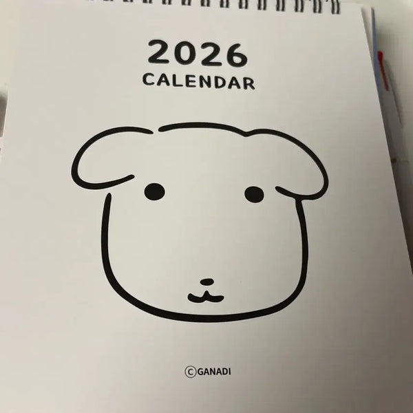 [BUNJANG] Dua Lipa 2026 Calendar Sticker Set / 듀 가나디 2026 달력 스티커 세트 양도 판매