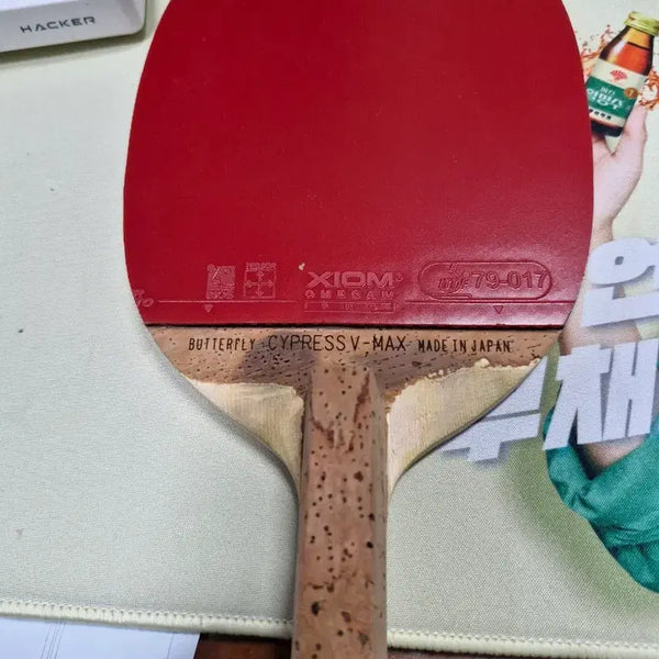 [BUNJANG] Butterfly V-Max Table Tennis Racket (Penhold) / 버터플라이 v-max 펜홀더 탁구채 판매합니다