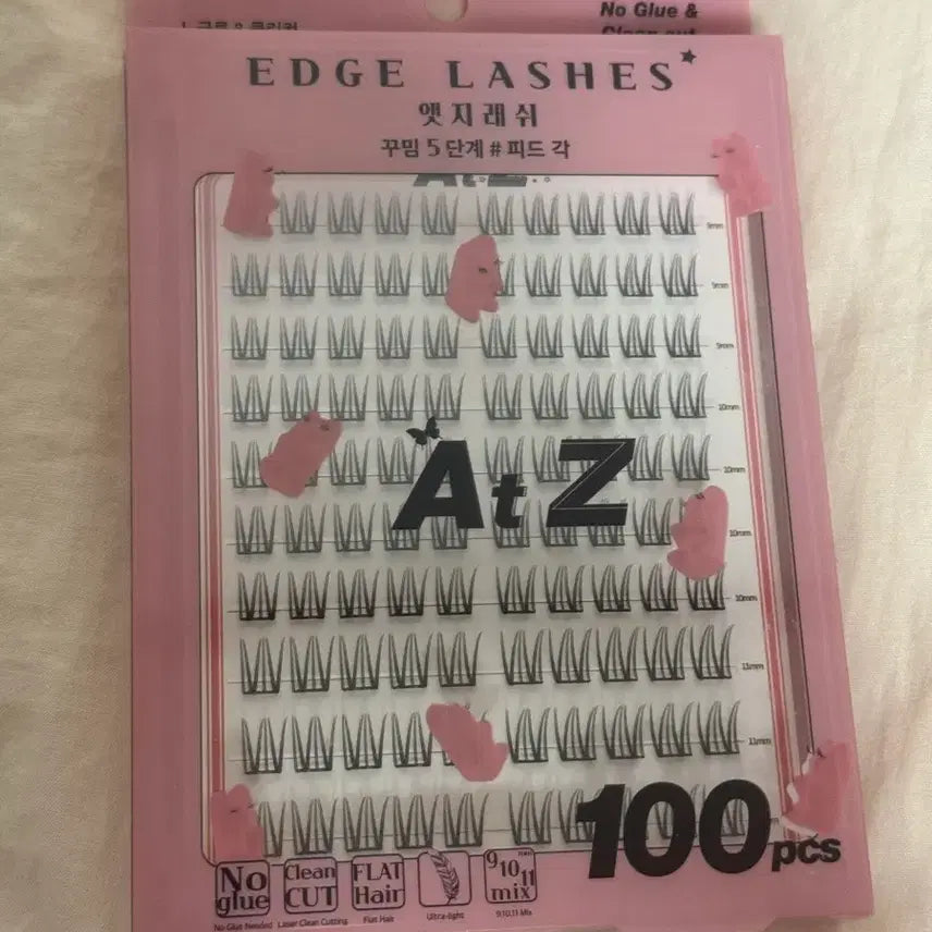 [BUNJANG] Suador 5-Step No-Glue False Eyelashes 100 Pieces / 수아도르 꾸밈 5단계 노글루 속눈썹 지원 100피스