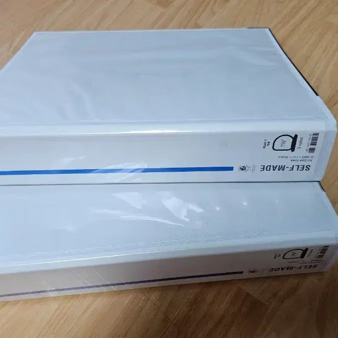 [BUNJANG] Selfmade A4 3-Ring Binder White (Set of 2) / 셀프메이드 a4 3공 바인더 화이트 2개 일괄