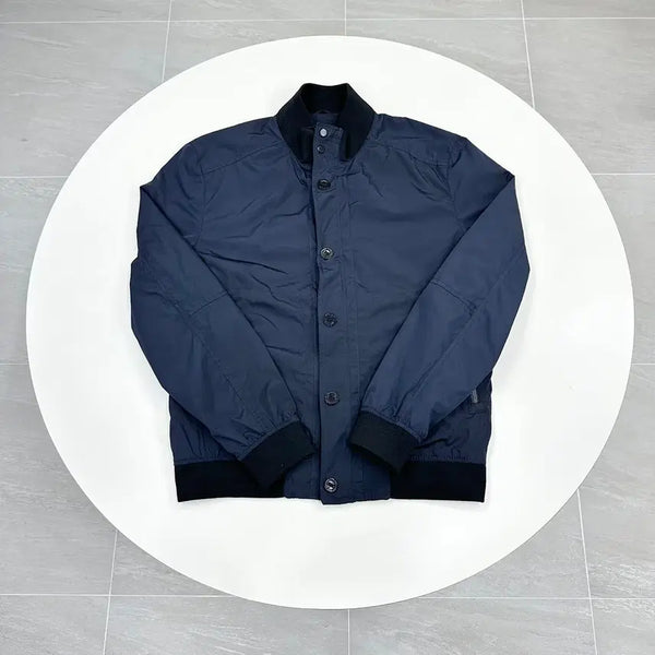 [BUNJANG] Zara Men's Indigo Blue Bomber Jacket / 자라 맨 남성 바람막이 블루종 자켓 인디고 L 100