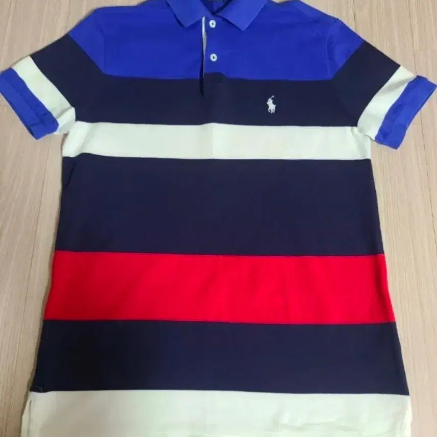 [BUNJANG] Polo Ralph Lauren Striped Short-Sleeve Polo Shirt / 폴로 랄프로렌 반팔 카라티sp