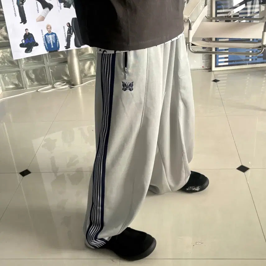 [BUNJANG] Needles HD Track Pant Gray / Needles 니들스 hd track pant