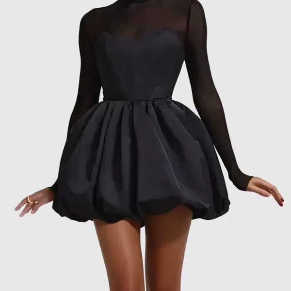 [BUNJANG] Innovare Black Denim Mini Dress / 이노바레 데님 블랙 미니 드레스