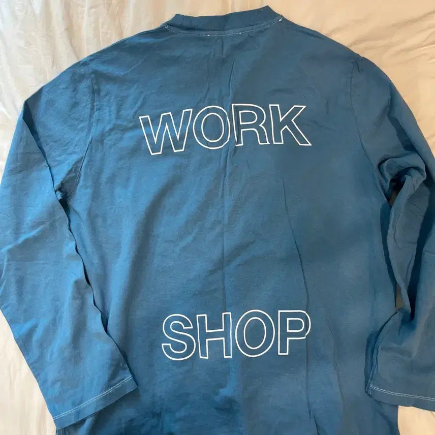 [BUNJANG] Our Legacy Workshop Box Logo Long Sleeve T-Shirt / 아워레가시 워크샵 박스 롱슬리브 긴팔 46