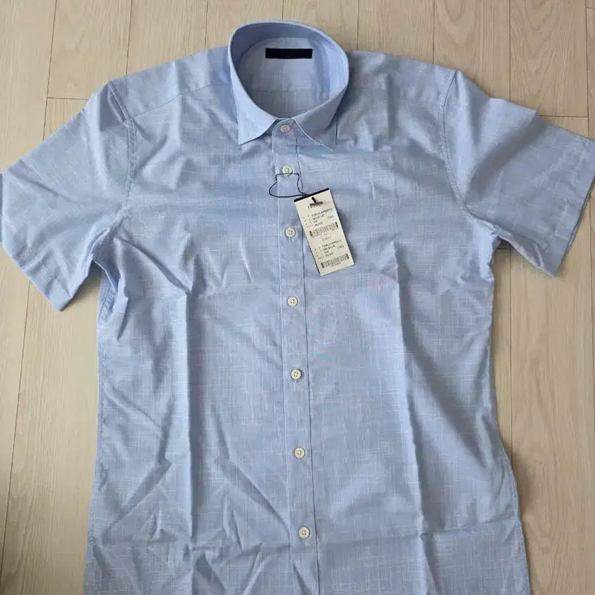 [BUNJANG] Trugen Short Sleeve Shirt Sky Blue Size 100 / [새상품]트루젠 반팔 셔츠 하늘색100