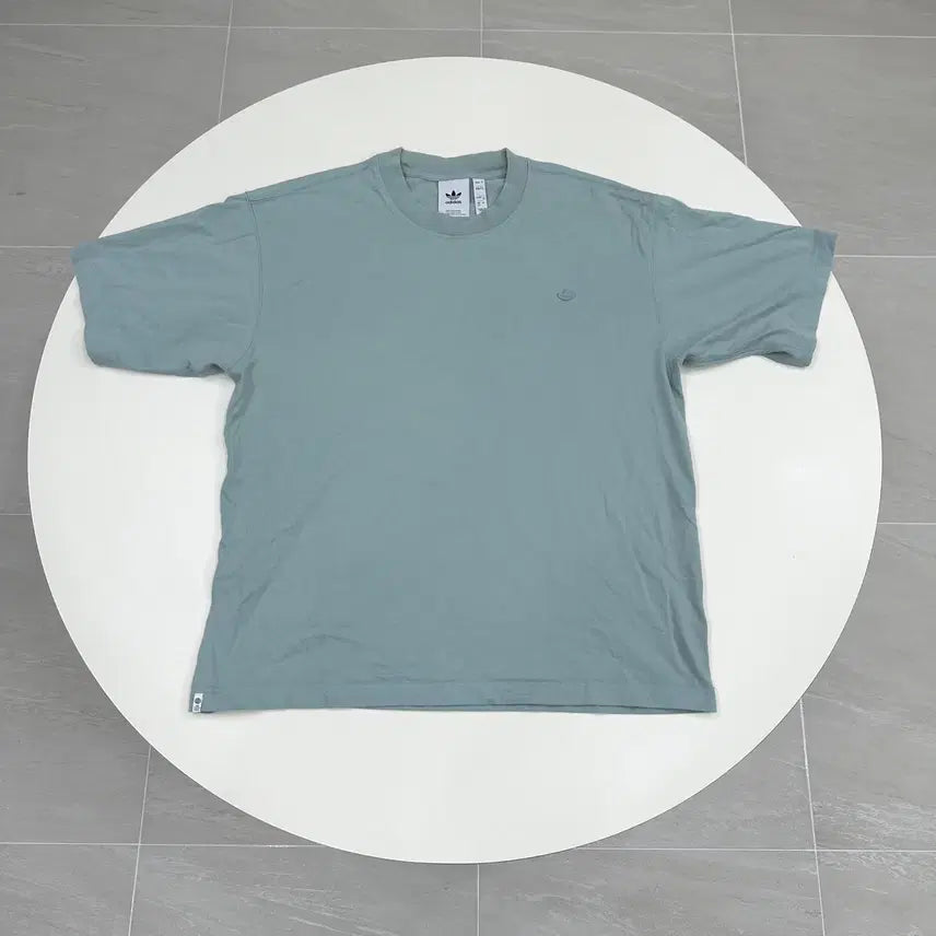 [BUNJANG] Adidas Contemporary Short Sleeve T-Shirt Blue 2XL (110) / 아디다스 컨템포 반팔티 블루 2XL 110