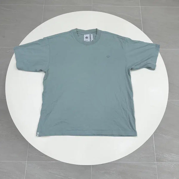[BUNJANG] Adidas Contemporary Short Sleeve T-Shirt Blue 2XL (110) / 아디다스 컨템포 반팔티 블루 2XL 110