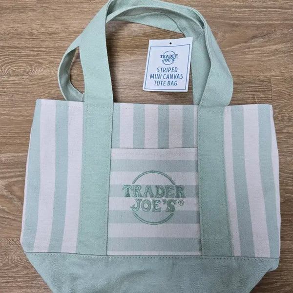 [BUNJANG] Trader Joe's Mini Canvas Tote Bag / 트레이더 조 (최신제품)미니 캔버스 토트백