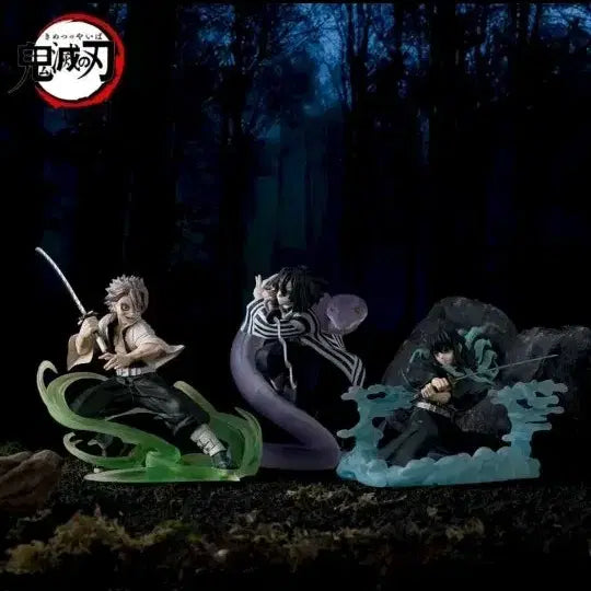 [BUNJANG] Demon Slayer Sega Crosslink Sanemi Muichiro Obanai Bundle Set Figures / 일괄) 귀멸의 칼날 세가 크로스링크 사네미 무이치로 오바나이 피규어