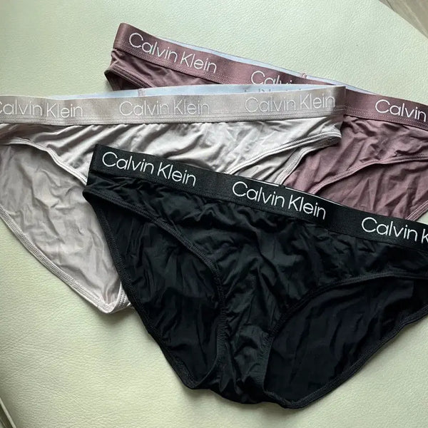 [BUNJANG] Calvin Klein Women's Panties - Set of 3 (Size S) / 캘빈클라인 여성 팬티 s 3개
