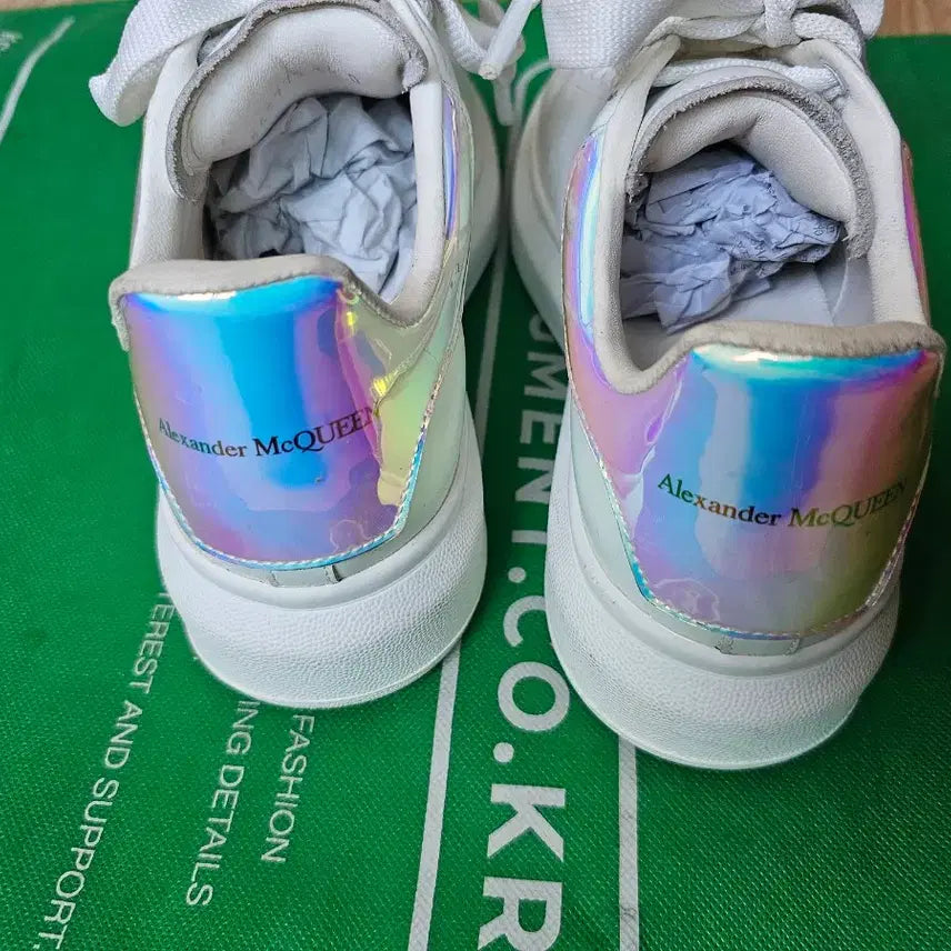 [BUNJANG] Alexander McQueen Oversized Sole Sneakers White / 알렉산더 맥퀸 오버솔 스니커즈 화이트 36(230mm)