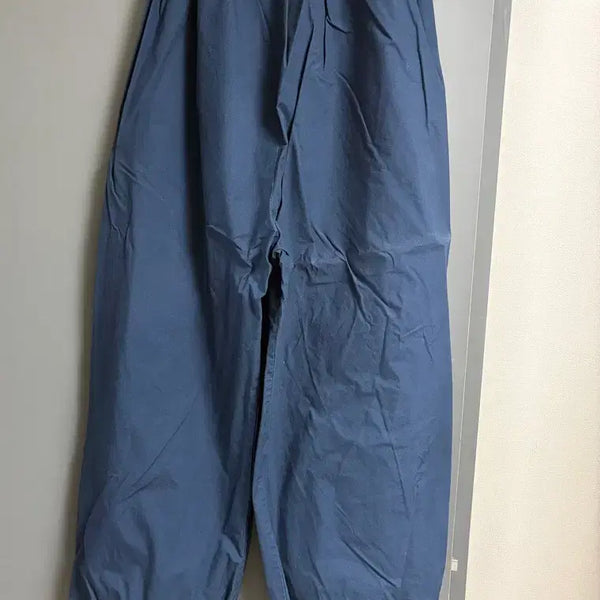 [BUNJANG] Navy Cotton Jogger Pants / 네이비 조거 면 팬츠