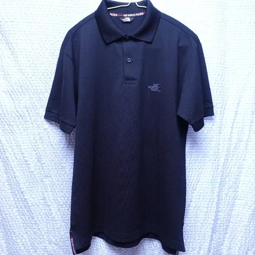 [BUNJANG] The North Face Coolmax Black Short-Sleeve Polo T-Shirt Size 95 / 노스페이스/반팔카라티 쿨맥스 블랙 95 /반팔티/7266