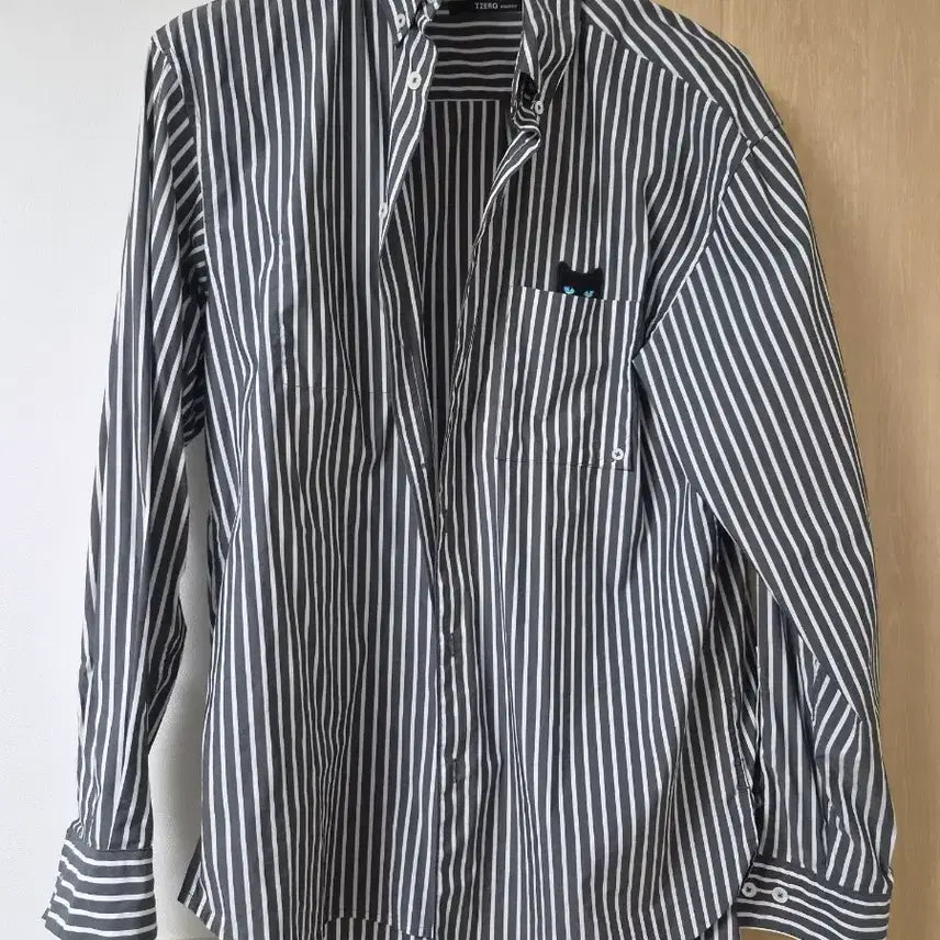 [BUNJANG] Songzio Homme Zizerot Stripe Shirt / 송지오옴므 지제로 스트라이프 셔츠