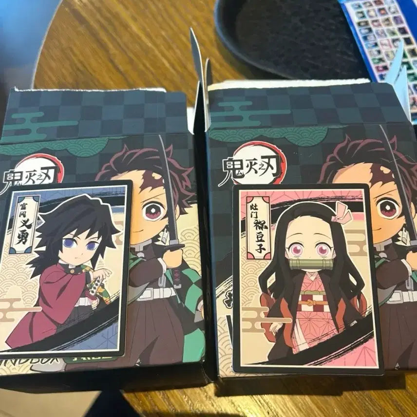 [BUNJANG] Demon Slayer Nezuko & Giyu Watch Bundle Set / 귀멸의 칼날 네즈코 & 기유 시계