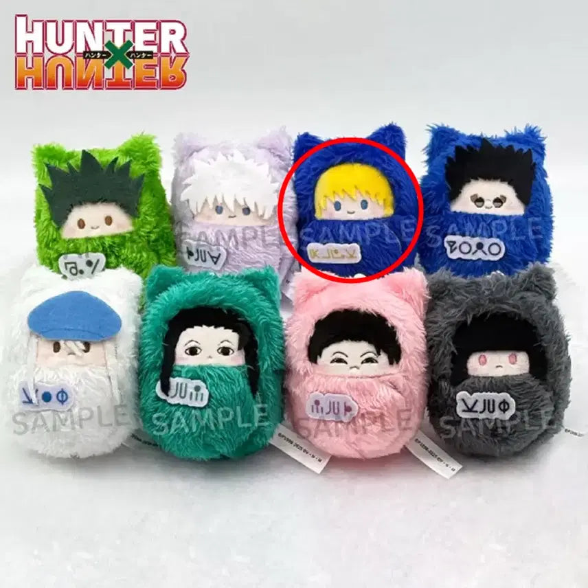 [BUNJANG] Hunter x Hunter Kurapika Kuru-Tappy Plush Doll / 헌터헌터 쿠루미타피누이 인형 크라피카