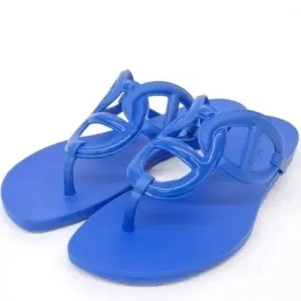 [BUNJANG] Hermes Egeri Slipper Blue Size 36 / 에르메스 에제리 슬리퍼 블루 36