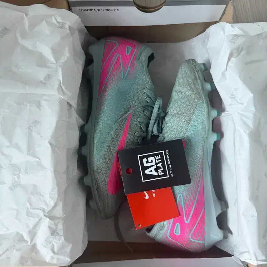 [BUNJANG] Nike Mercurial Vapor 16 Elite AG Soccer Cleats (Size 250) / 머큐리얼 베이퍼16 엘리트 ag 250