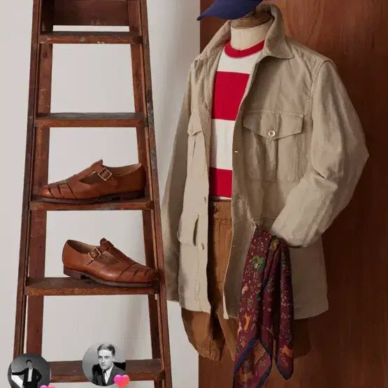 [BUNJANG] Drake's Ecru Games Tunic Jacket / 드레익스 에크루 게임스튜닉