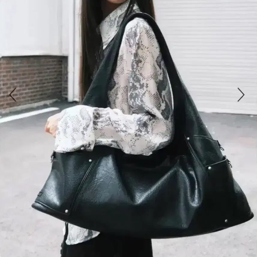 [BUNJANG] Squareline Maren Bag Black Shoulder Bag / 스퀘어라인 마렌 백 블랙 숄더백