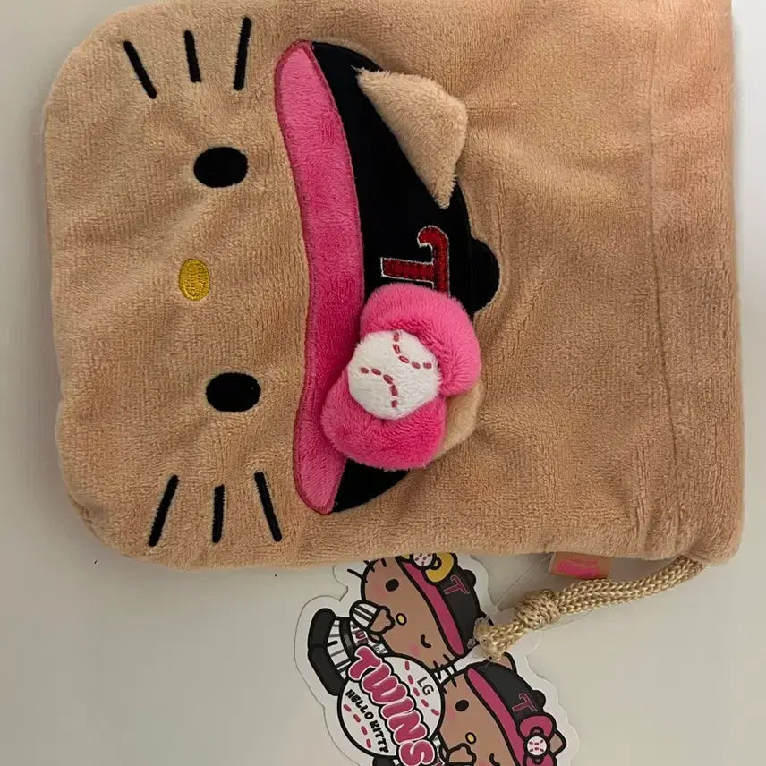 [BUNJANG] LG Twins Tanning Kitty Pouch / 엘지트윈스 태닝키티 파우치