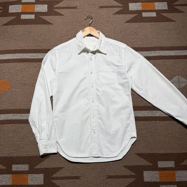 [BUNJANG] Trophy Clothing Tailoring Shirt M Slub Cotton / 재팬 트로피클로딩 테일러링 셔츠 M 슬러브코튼