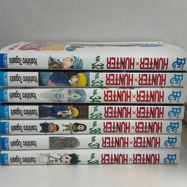 [BUNJANG] Hunter x Hunter Manga Volumes 32-38 / 헌터헌터 만화책 32-38권