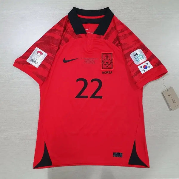 [BUNJANG] South Korea 2023 Asian Cup Football Jersey (Seol Young-woo Full Marking) - Size M / 대한민국 2023 아시안컵 유니폼(설영우 풀 마킹)M