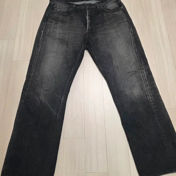[BUNJANG] Full Count Skyline Black Denim Jeans 32 / [32사이즈] 풀카운트 스카이라인 블랙데님 1101