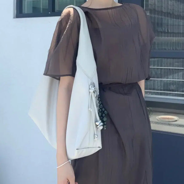[BUNJANG] L'Euvre Tour Hobo Large Bag / 루에브르 tour hobo large